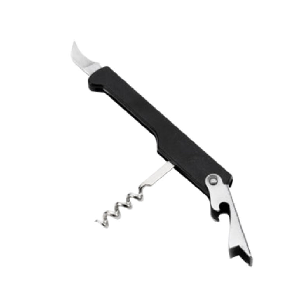 TableCraft Products 1226 - Waiter's Corkscrew, With Plastic Handle, Dishwasher Safe