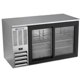 Beverage Air BB58HC-1-GS-S - Refrigerated Back Bar Storage Cabinet, Two-section, 59"W