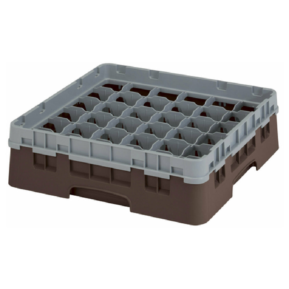 Cambro 36S318167 Camrack® Glass Rack With Soft Gray Extender Full Size