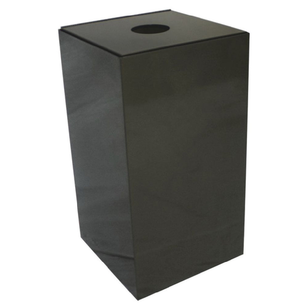 Hubert 37888 - Recycling Squared™ Container, 28 Gallon, 15" X 15" X 28"H