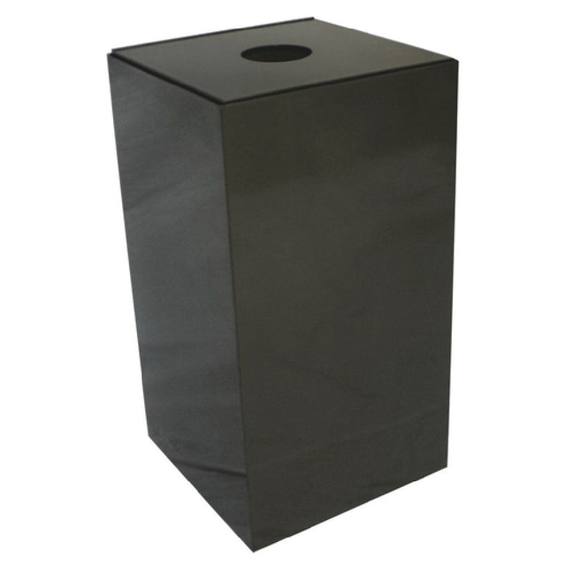 Hubert 37888 - Recycling Squared™ Container, 28 Gallon, 15" X 15" X 28"H