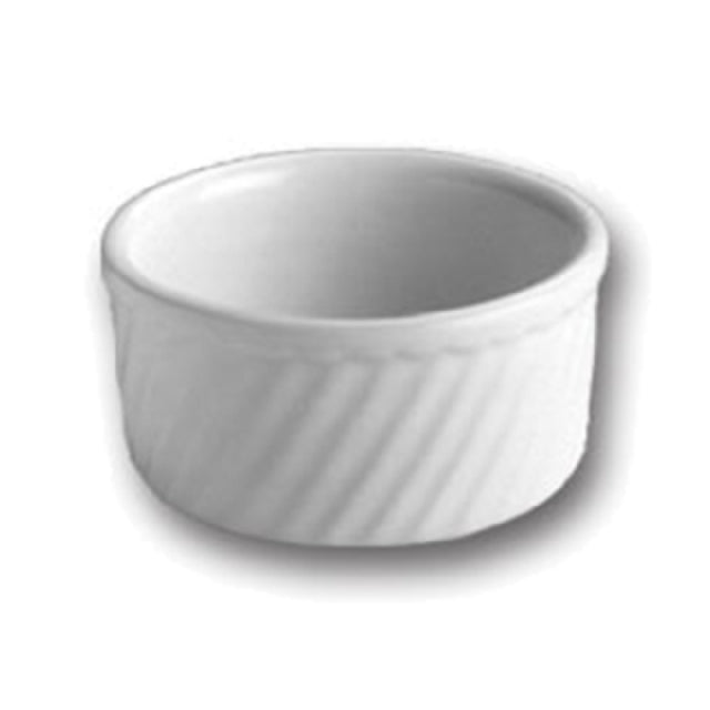 Steelite HL4980AWHA Soufflé 8 Oz. 4" Dia.
