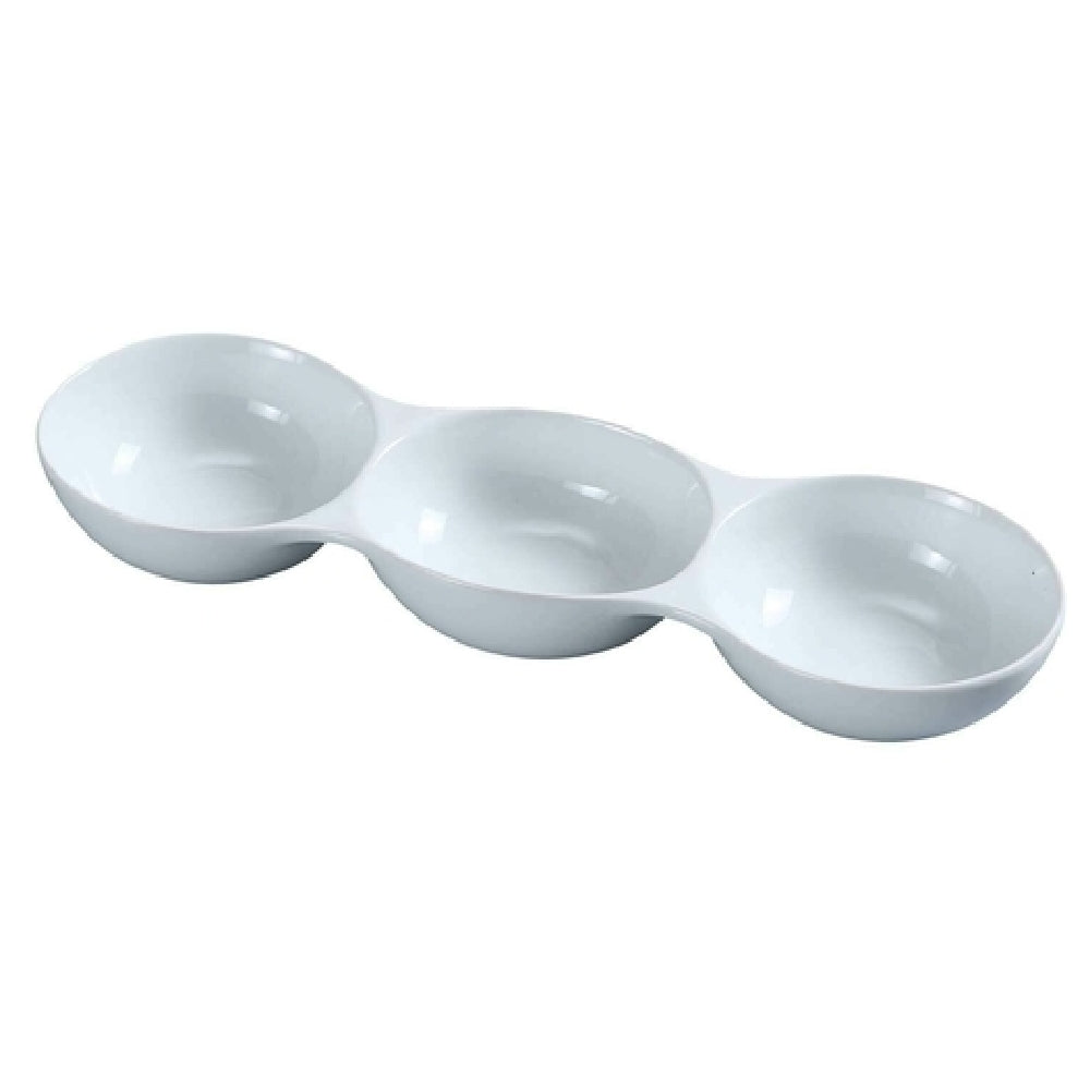 Yanco ML-833 Main Land Compartment Bowl 5 Oz. Each Compartment 13" X 4"