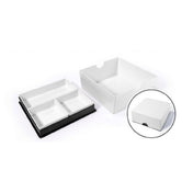 BauscherHepp TB4101 Bento Box Base 8-9/10" X 8-9/10" X 1-2/5"H Square