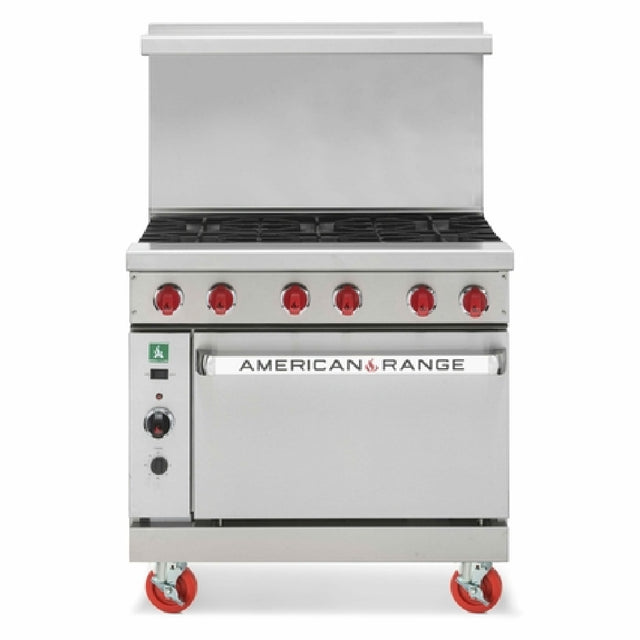 American Range ARGF30-4B Green Flame Heavy Duty Restaurant Range Gas 30"