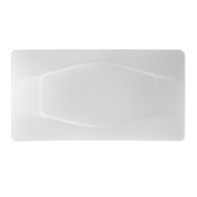CAC China MDN-51 Modern Platter 15-1/2"L X 8-1/4"W X 1-1/4"H Rectangular