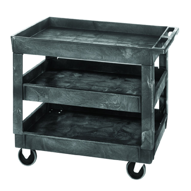 Quantum PC4026-33-3 Utility Cart (3) Shelves 40"W X 26"D X 32-1/2"H