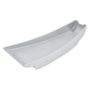 Bon Chef 70063 Futura2 Gondola Platter 20" L X 8" W X 4-1/2" H Aluminum With Pewter-Glo Finish