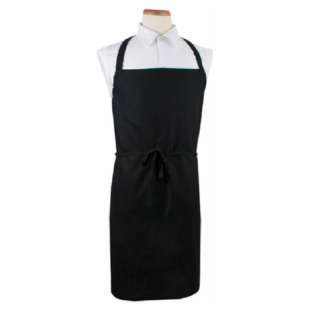 John Ritzenthaler Company CLWBABK Chef Revival® Bib Apron 36" X 34" Long 14" Neckline