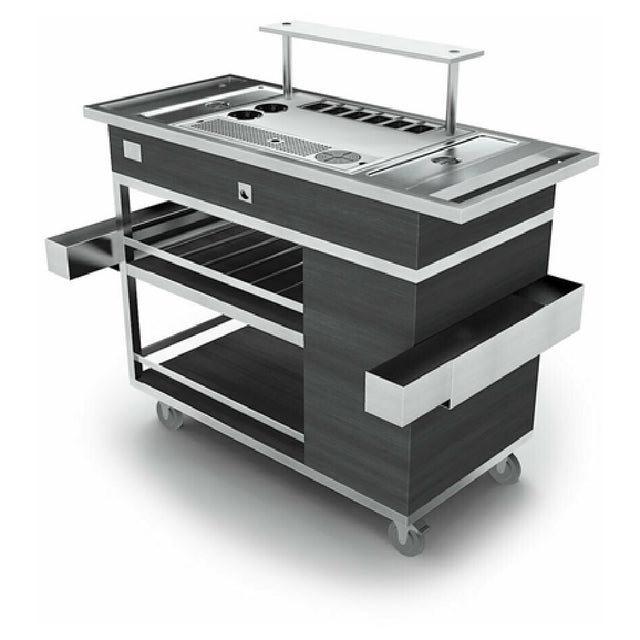 Forbes Industries F35-5515 Mixology Cart Foss Elite 58"L X 24"W X 40"H