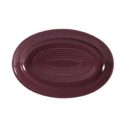 CAC China TG-34-PLM Tango Platter 9-5/8"L X 6-1/2"W X 1"H Oval