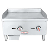 Empura EGG-24S - Standard Duty Gas Griddle, Natural Gas, 23-3/4"W X 24-7/8"D X 15-3/8"H