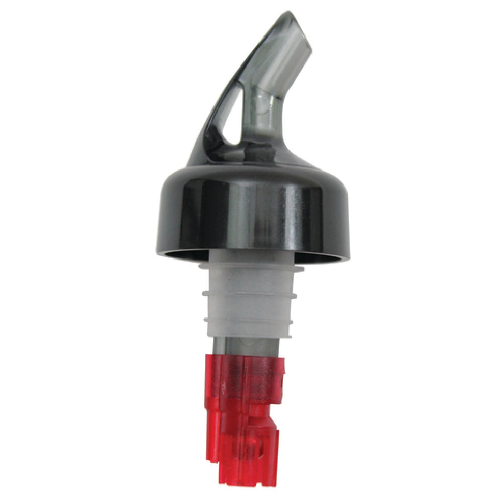 TableCraft Products 3246A - Cash & Carry Proper Pour™ 1 Oz., Plastic, Black Collar