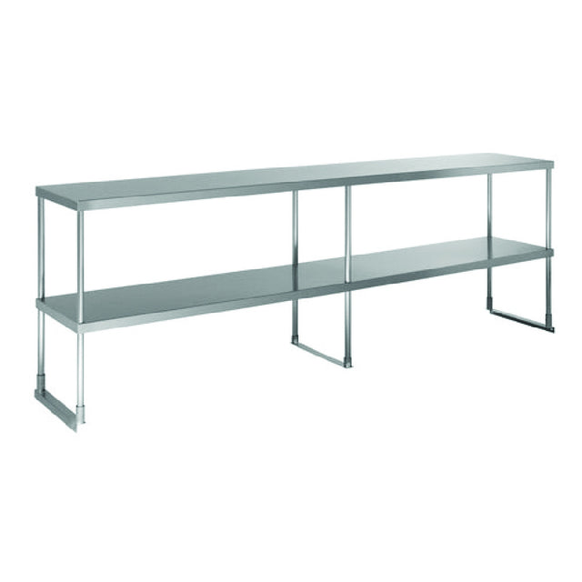 Hubert 28W-395 - Kratos Double Overshelf For 12"x96" Worktables
