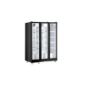 Omcan 48384 (RE-CN-1200B) Refrigerated Merchandiser Three-section 60"W