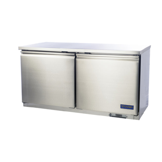 Stanton Trading STC-UCF-61 Undercounter Freezer Two-section Self-contained Refrigeration