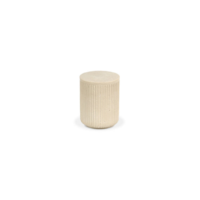 FOH RJR033BER12 Storage Jar Round Sandstone Resin