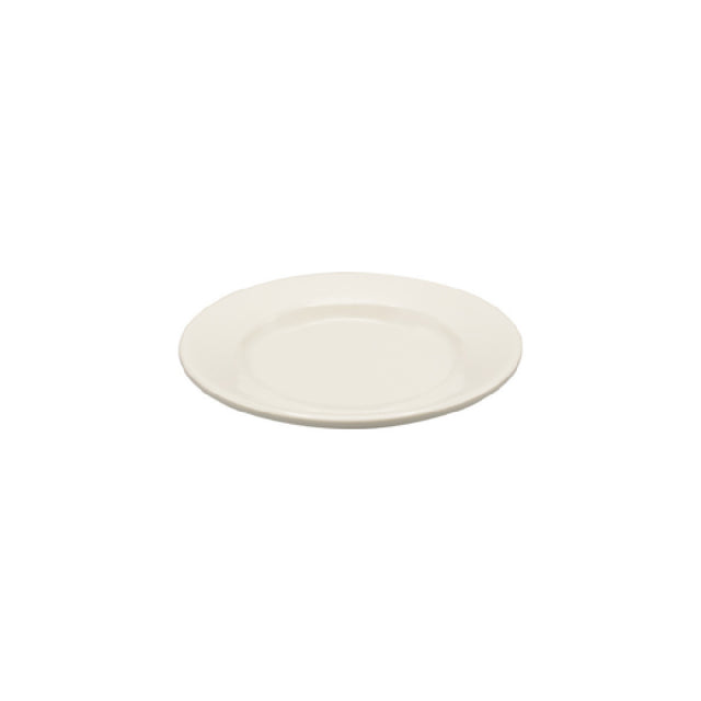 CAC China MLDRE-6 Dwight Plate 6.5"W X 6.5"D X 0.75"H Rolled Edge(Sold By Case)