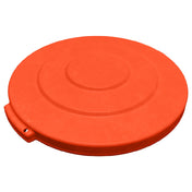 Carlisle 84101124 Carlisle Bronco™ Waste Bin Trash Container Lid Round 1-1/2"H X 16" Dia. (17" Overall Dia.) Heavy-duty