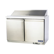 Stanton Trading STC-SST-48 Sandwich/Salad Top Refrigerator Two-section Self-contained Refrigeration