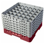Cambro 36S1114416 Camrack® Glass Rack With (6) Soft Gray Extenders Full Size
