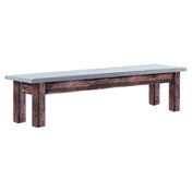 Hubert 11289 - Table, 38" X 10" X 10-1/2"H, Rectangular