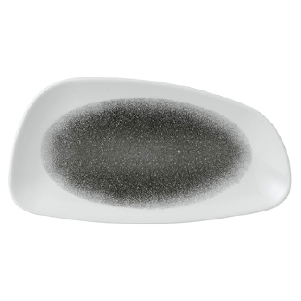 Churchill China RKBQGE301 Chef's Geo Plate 11-3/4" X 6-1/8" Oblong