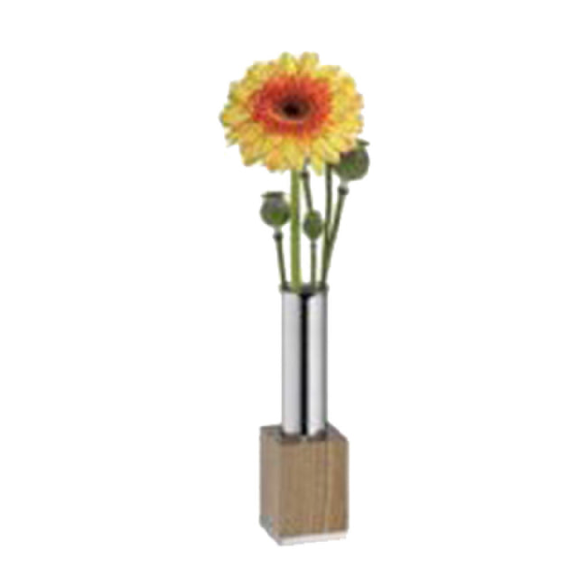 BauscherHepp 55.0041.6140 Flower Vase 1" Dia. 1-3/4"W X 1-3/4"D X 6-1/4"H