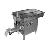 Hobart 4732+BUILDUP - Hobart Meat Grinder With Fixed (non-removable) Pan, #32 Tinned Chop End