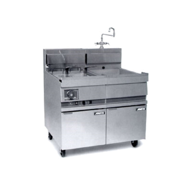 ANETS RSF-14 Pasta Rinse Tank With Hot/cold Rinse/fill Faucet For 14" Pasta Pro
