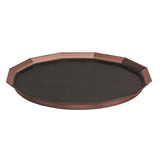 Service Ideas TRPN1614RIBSRG Service Ideas Bar Serviing Tray 12-sided Non-slip