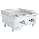 Empura EGG-24S - Standard Duty Gas Griddle, Natural Gas, 23-3/4"W X 24-7/8"D X 15-3/8"H