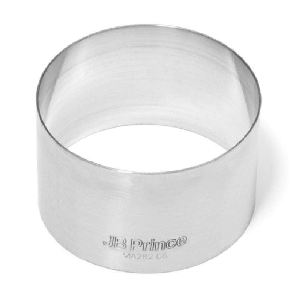 JB Prince MA282 08 JB Price Seamless Ring 3-1/10" Dia. X 1-9/10"H Round