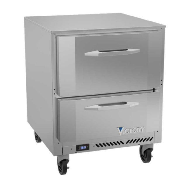 Victory VURD27HC-2 Undercounter Refrigerator Powered By V-Core™ One-section