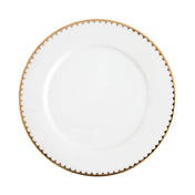 Fortessa RRP.DUCHESS.15 Duchess Gold Plate 10.75" (27.5cm) White