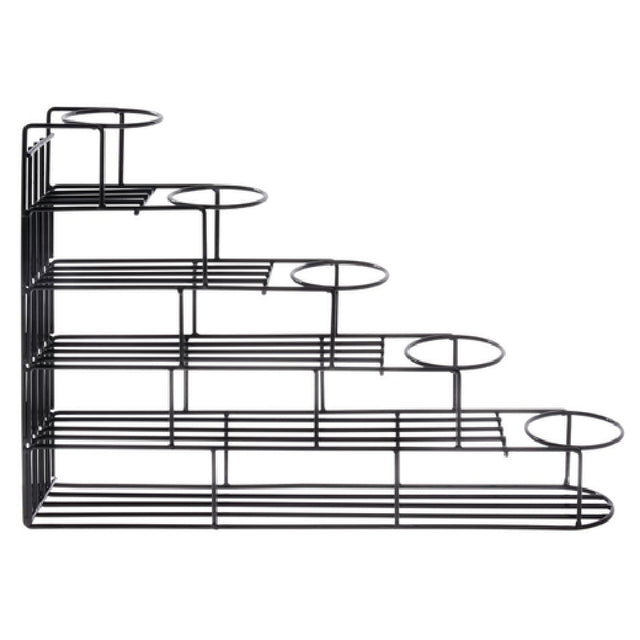 Hubert 76256 - Bottle Holder, 5-step, 22" X 4" X 15"H