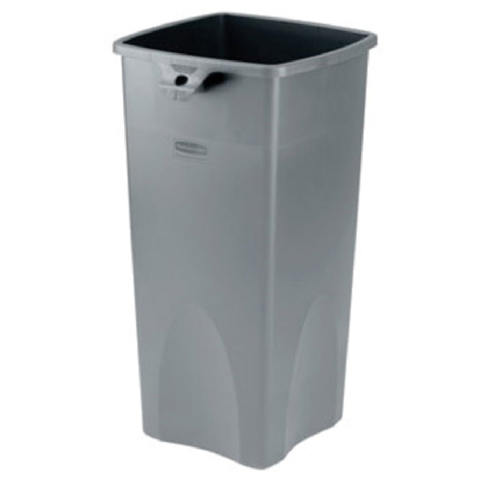 Rubbermaid FG356988GRAY Untouchable® Container Square 23 Gallon