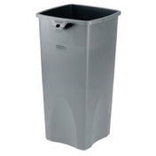 Rubbermaid FG356988GRAY Untouchable® Container Square 23 Gallon