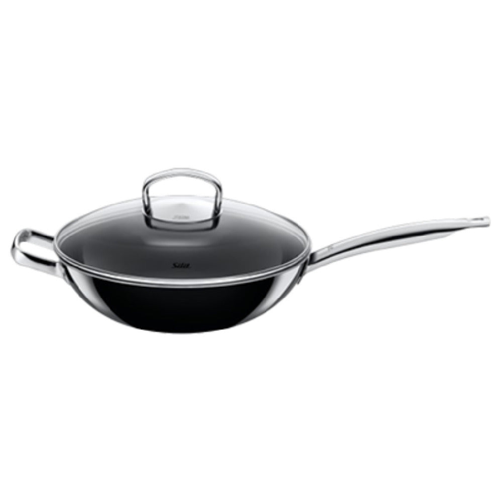 BauscherHepp 21.3726.7102 Induction Wok Pan 4 Qt. (128.5 Oz.) 11" Dia.