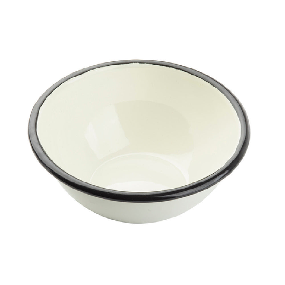 TableCraft Products 11152 - Enamelware Collection™ Bowl, 24 Oz, 6-1/4"L X 6-1/4"W X 2-3/4"H