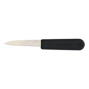 Omcan 12406 (12406) 3-1/4" Paring Hotel Style Knife With Black Polypropylene Handle