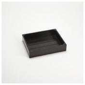 American Metalcraft MW1210 Wooden Crate Espresso Half Size