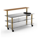 Steelite MGCMLC06BBXW - Pro Bar Station, 71.0" X 34.5" X 47.0", Modular