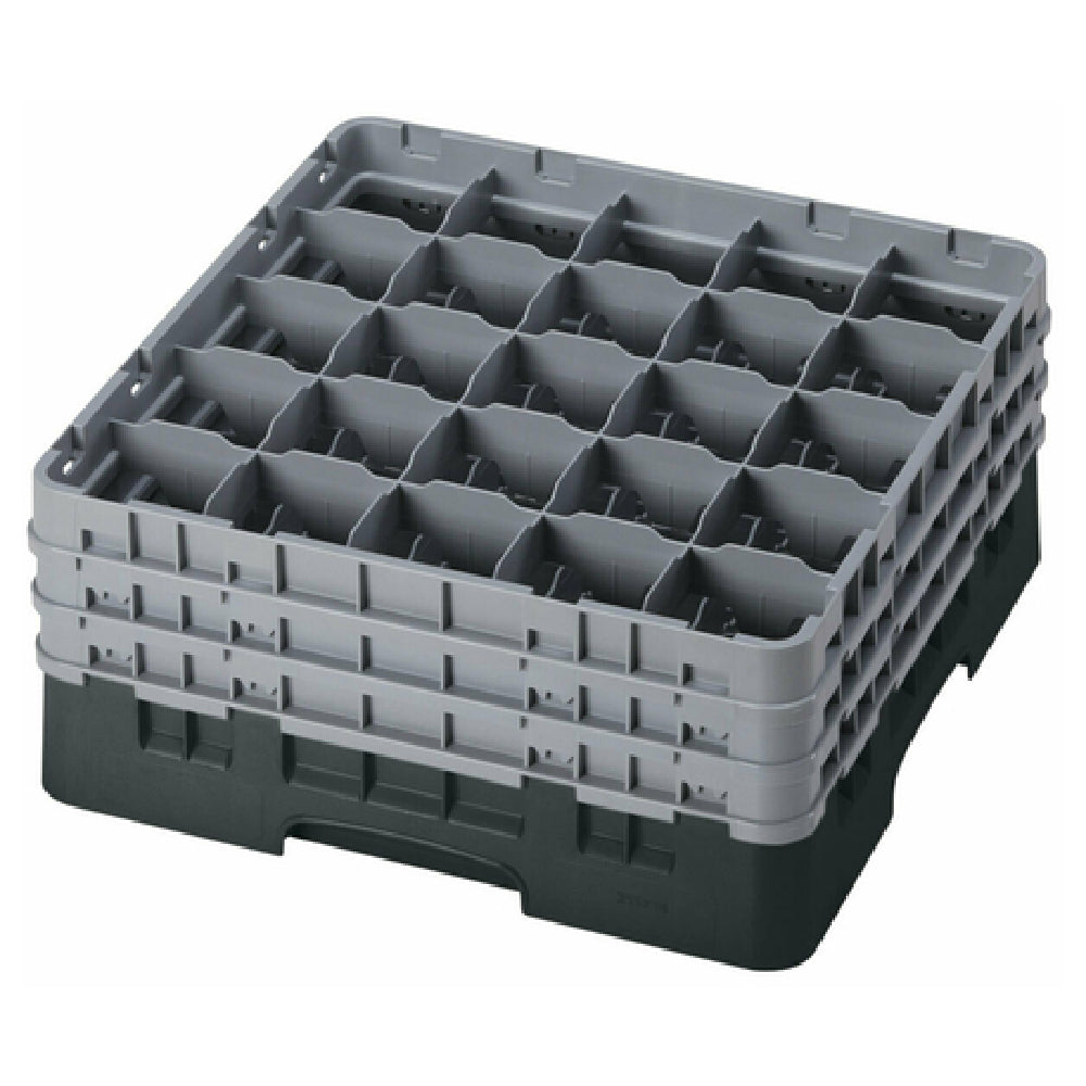 Cambro 25S738110 Camrack® Glass Rack With (3) Soft Gray Extenders Full Size
