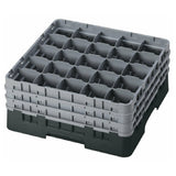 Cambro 25S738110 Camrack® Glass Rack With (3) Soft Gray Extenders Full Size