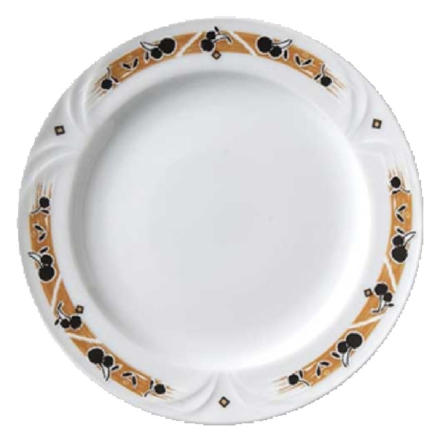 Vertex China PA-8-NV Plate 9-1/4 Dia. Round