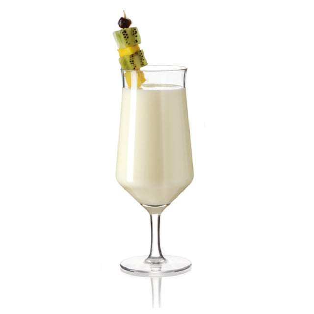 GET Enterprises GOB-15-CL Via Cocktail Glass 14 Oz. (16 Oz. Rim Full) 3-9/50" Max Dia. X 8"H