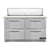 Continental Refrigerator SW48N12C-FB-D Sandwich Unit Front Breather 48"W