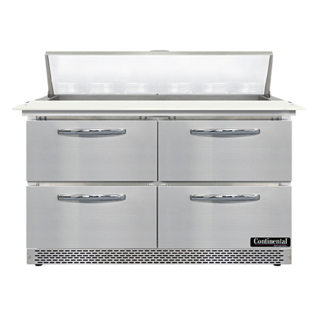 Continental Refrigerator SW48N12C-FB-D Sandwich Unit Front Breather 48"W