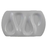 Vertex China AV-PP4 Pears Plate 9-7/8" X 5-7/8" Rolled Edge